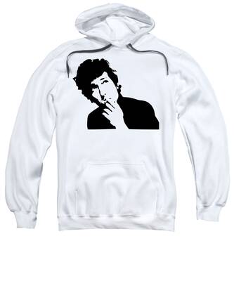 Black Bob Dylan Symbol Eye and Crown_MA3124 Hoodie Hoody Sweater 